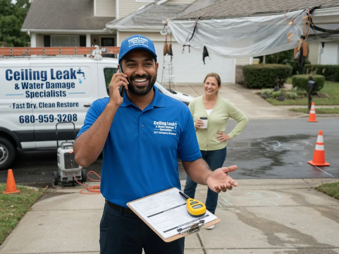 Ceiling Leak Cleanup Clarks, NE FAQs